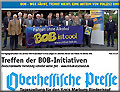 BOB-Sonderseite in der "Oberhessischen Presse"