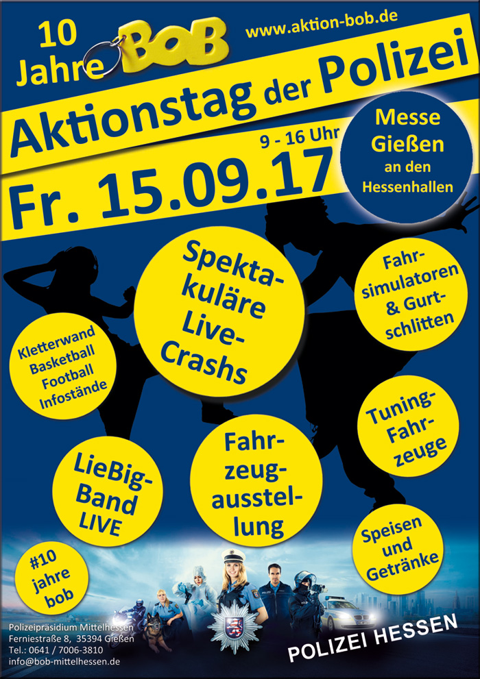 10 Jahre BOB - Aktionstag am 15. Sept. 2017 in Gießen