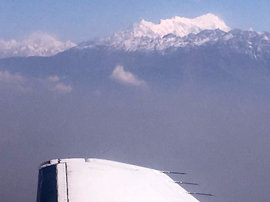 Am nächsten Tag stand dann ein Inlandsflug nach Pokhara/Nepal auf dem Programm